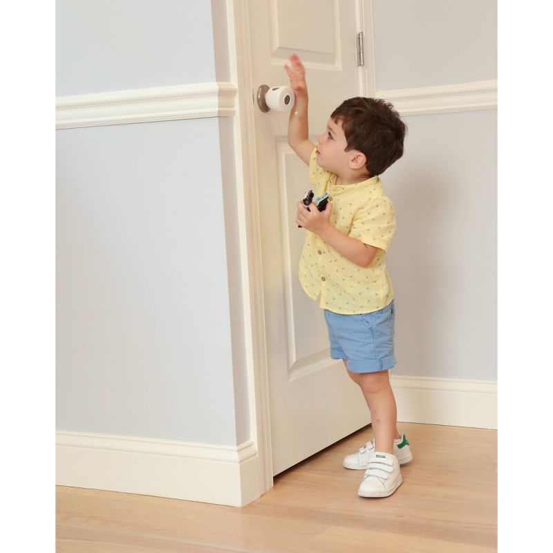 Jool Baby Door Knob Safety Covers for Child Proofing 4pk