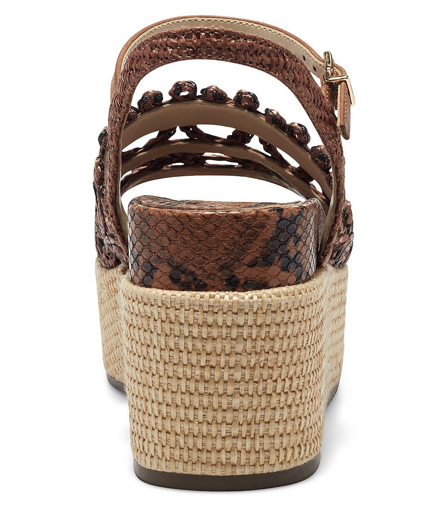 Jessica Simpson Camilia Raffia Platform Wedges