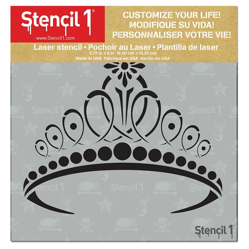 Stencil1 Birds in Branches - Stencil 8.5" x 11"