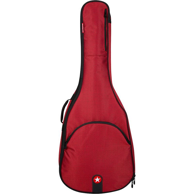 Road Runner RR1AGR Avenue Series Red Tweed Acoustic Guitar Gig Bag Red