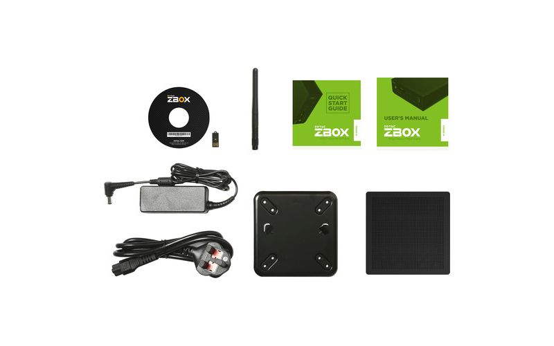 Zotac ZBOX nano M ZBOX-MI527NANO-U Desktop Computer - Core i3 i3-7100U - Mini PC - Intel HD Graphics 620 - Wireless LAN - Bluetooth