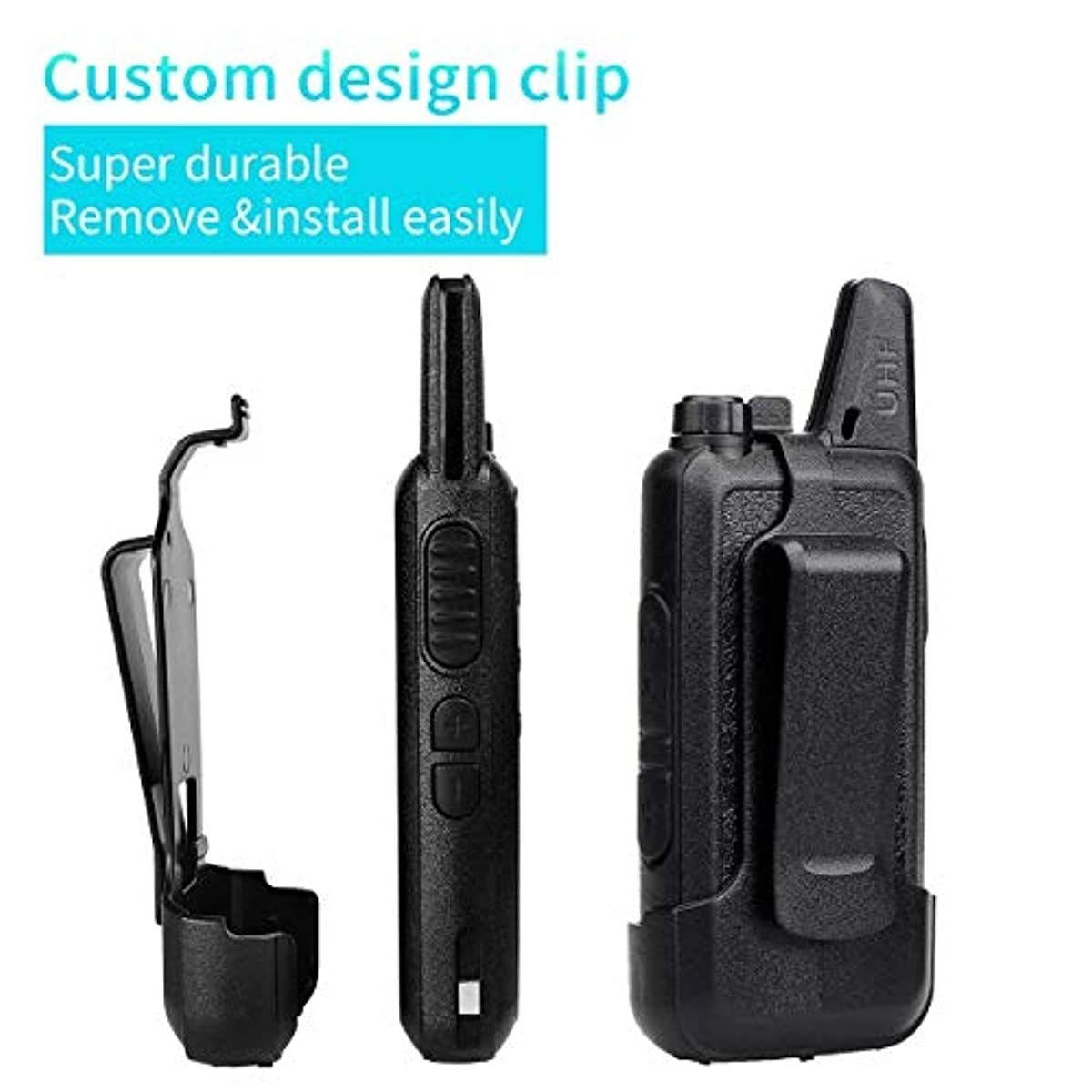 Retevis RT22 Walkie Talkies Rechargeable Hands Free 2 Way Radios Two-Way Radio(6 Pack) with 6 Way Multi Gang Charger