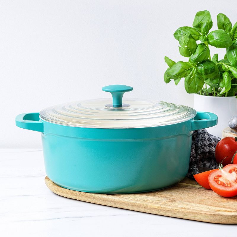GreenPan Vintage Dutch Oven Teal - 4.5qt