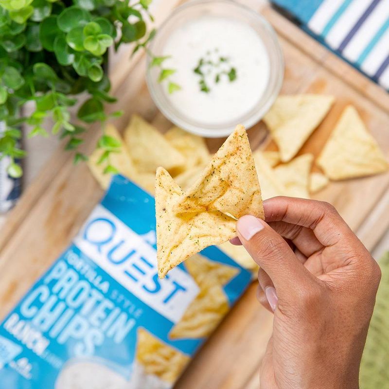 Quest Tortilla Style Protein Chips - Ranch - 4ct/4.5oz