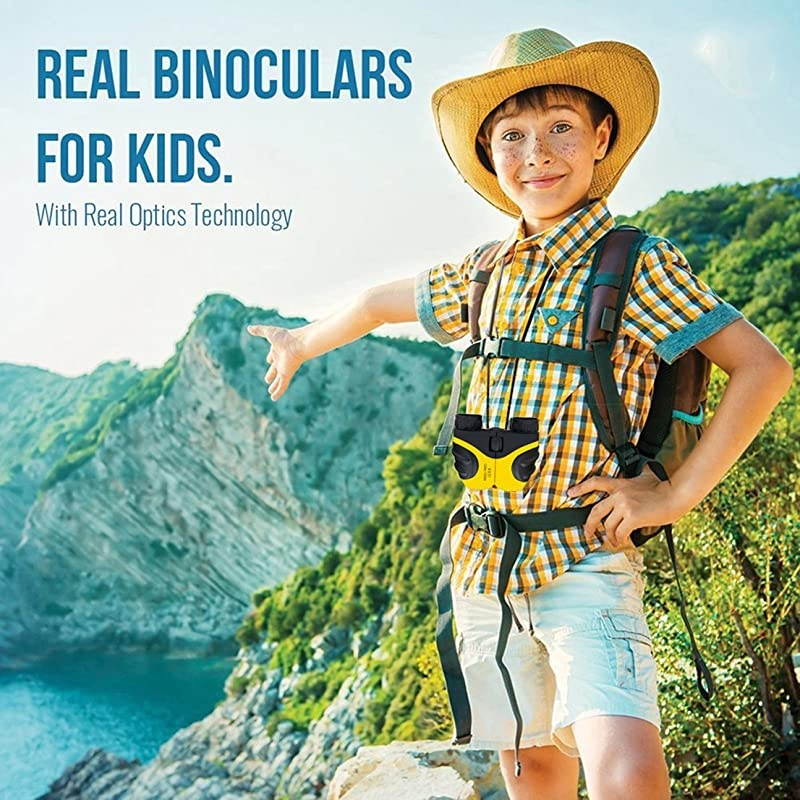 Boy Toys Age 312  Binoculars for Kids Girl Toys Age 312 Gifts for 312 Year Old Boys Gifts for 312 Year Old Girls Yellow