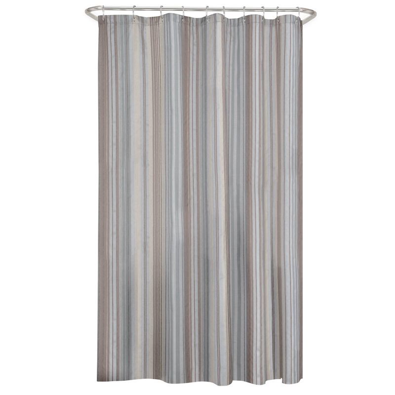 Jodie Striped Shower Curtain - Zenna Home