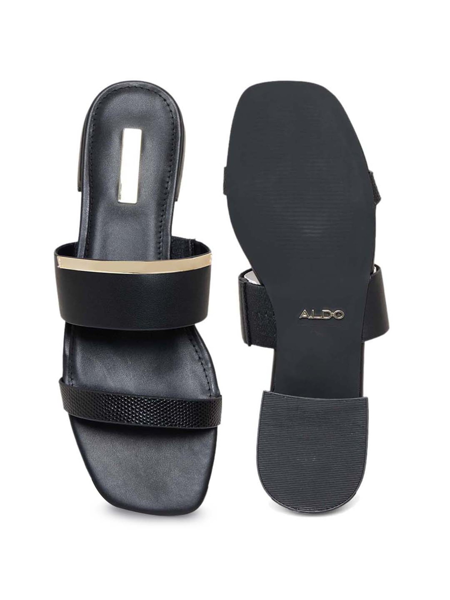 Aldo Women's Black Casual Sandals