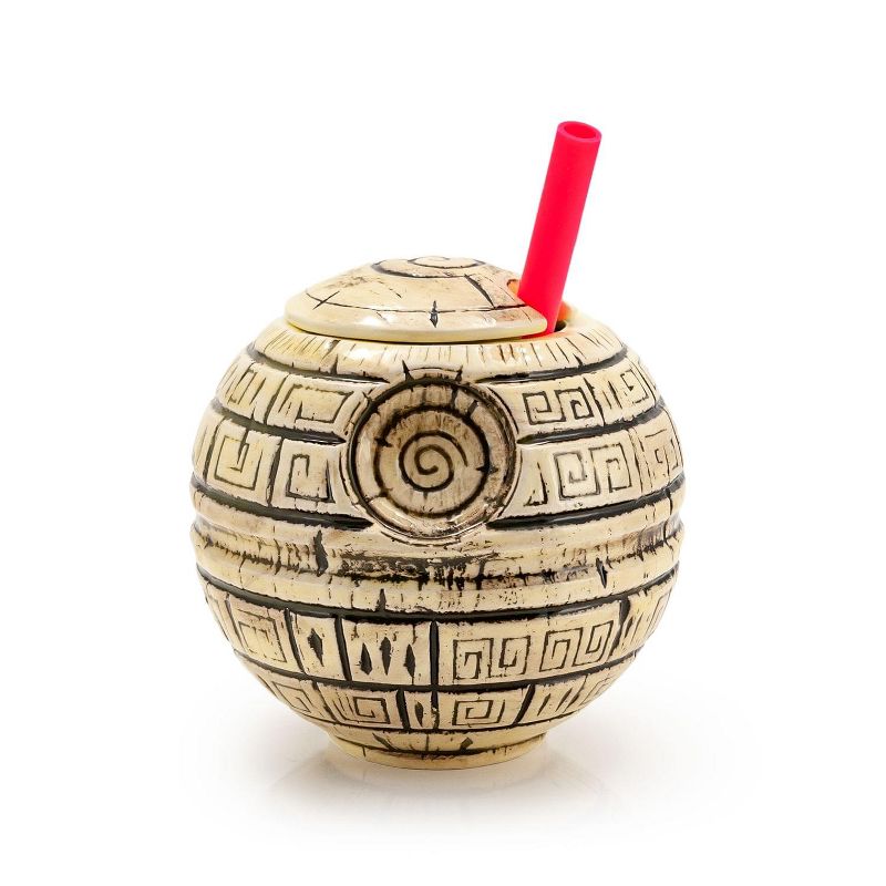 Beeline Creative Geeki Tikis Star Wars Death Star Ceramic Mug | Holds 24 Ounces