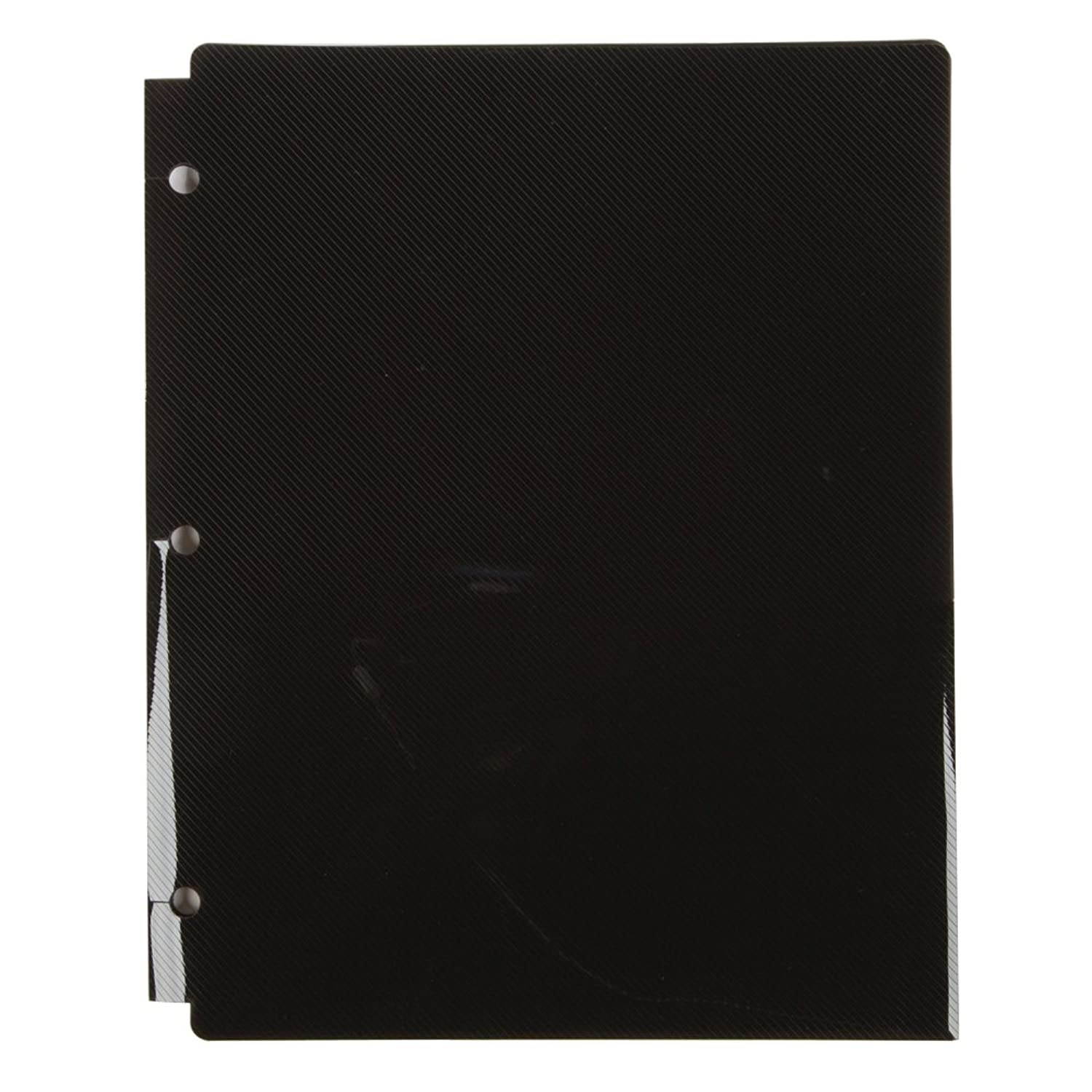 Filexec Products 2 Pocket Snap Folder, Pack of 6, Assorted (50409-3125)