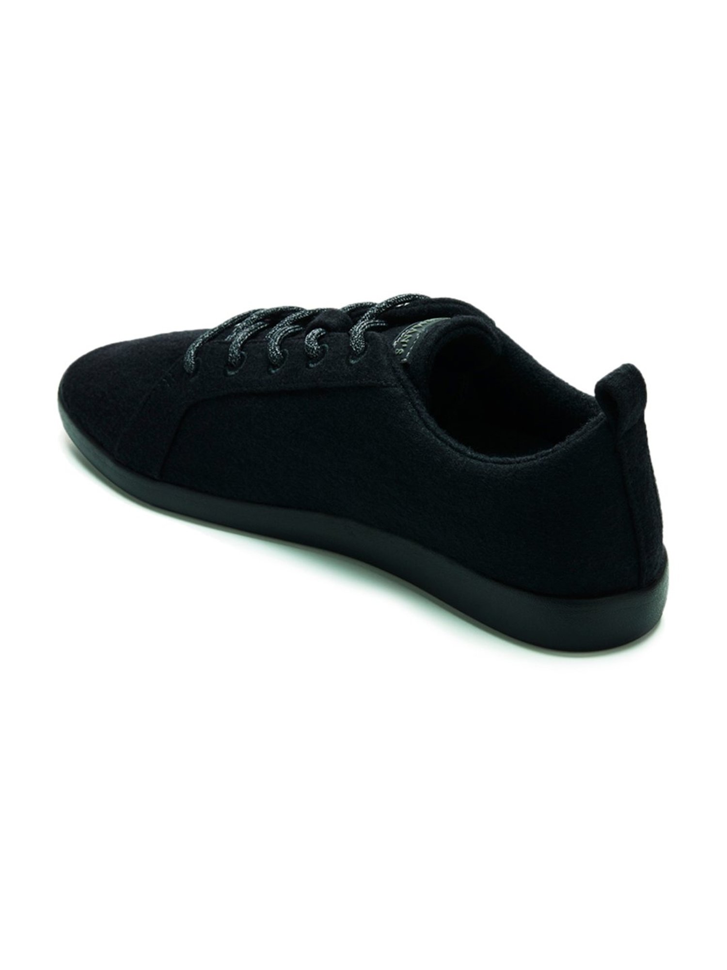Neemans Coal Black Casual Sneakers