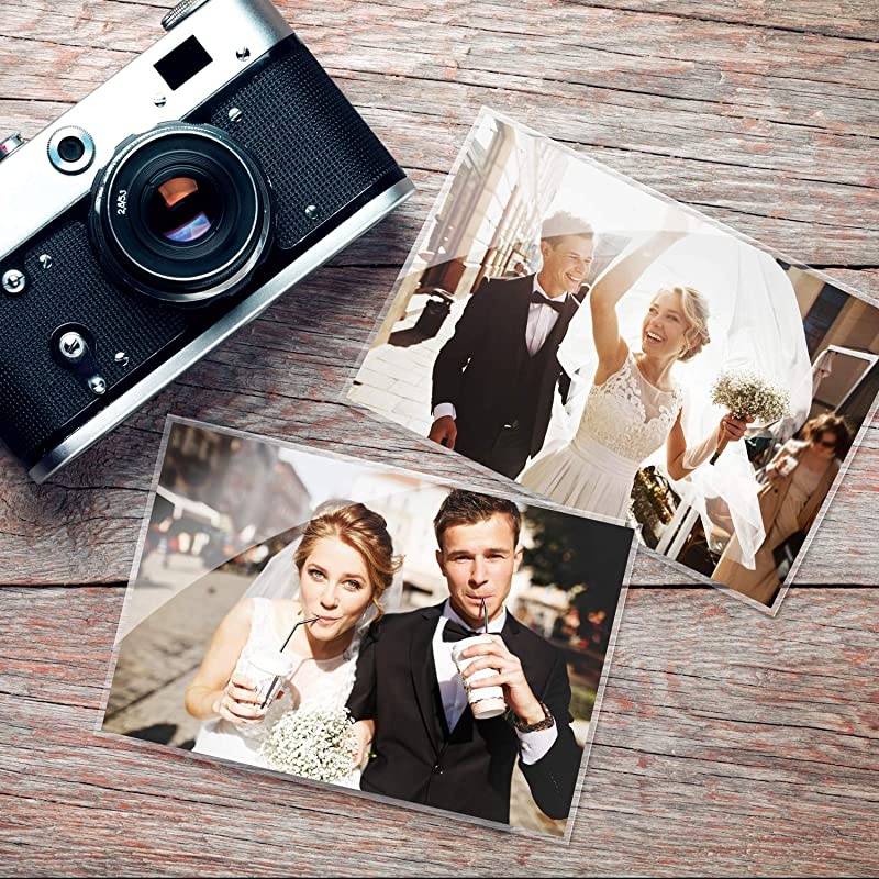 Self Sealing Laminating Pouches, Waterproof Lamination Pouches, Permanent Adhesive, 9 x 11.5 Inches, 30 Sheets, 10 Mils Thick, Gloss Finish Letter Size, No Laminating Machine Needed