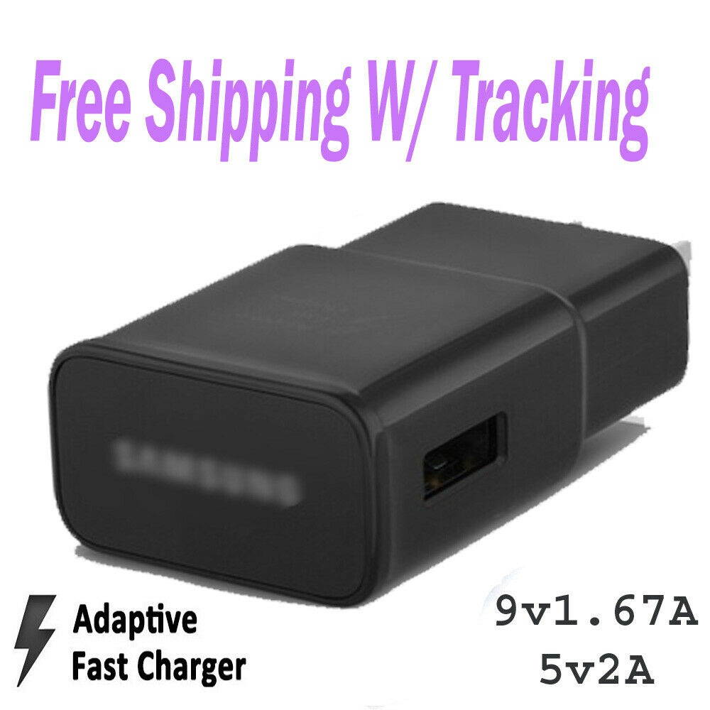 Adaptive Fast Wall Charger For   S6 S6 Edge Note 4 Note 5 5v2A/9v1.67A