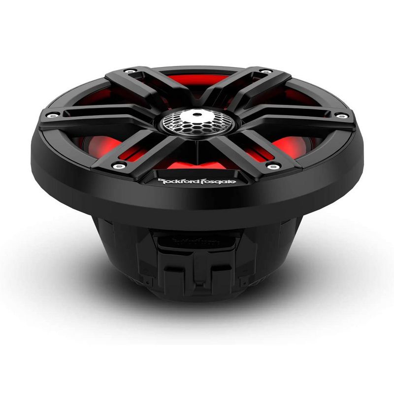 Rockford Fosgate M2-65B Color Optix Weatherproof 6.5 Inch Marine 2 Way System, Black (2 Pack)