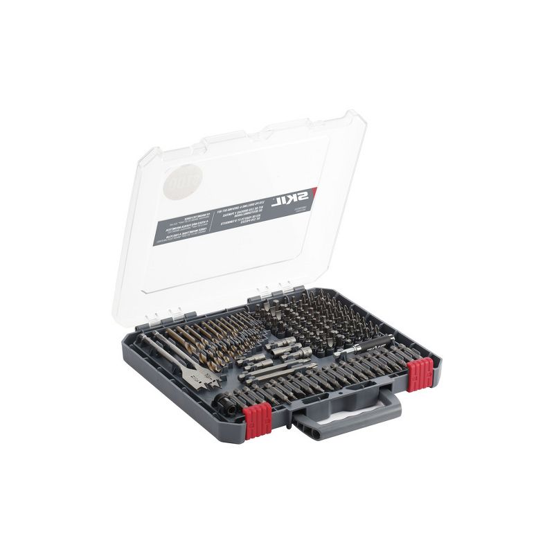 Skil SMXS8501 120-Piece Drilling and Driving Bit Set with Bit Grip