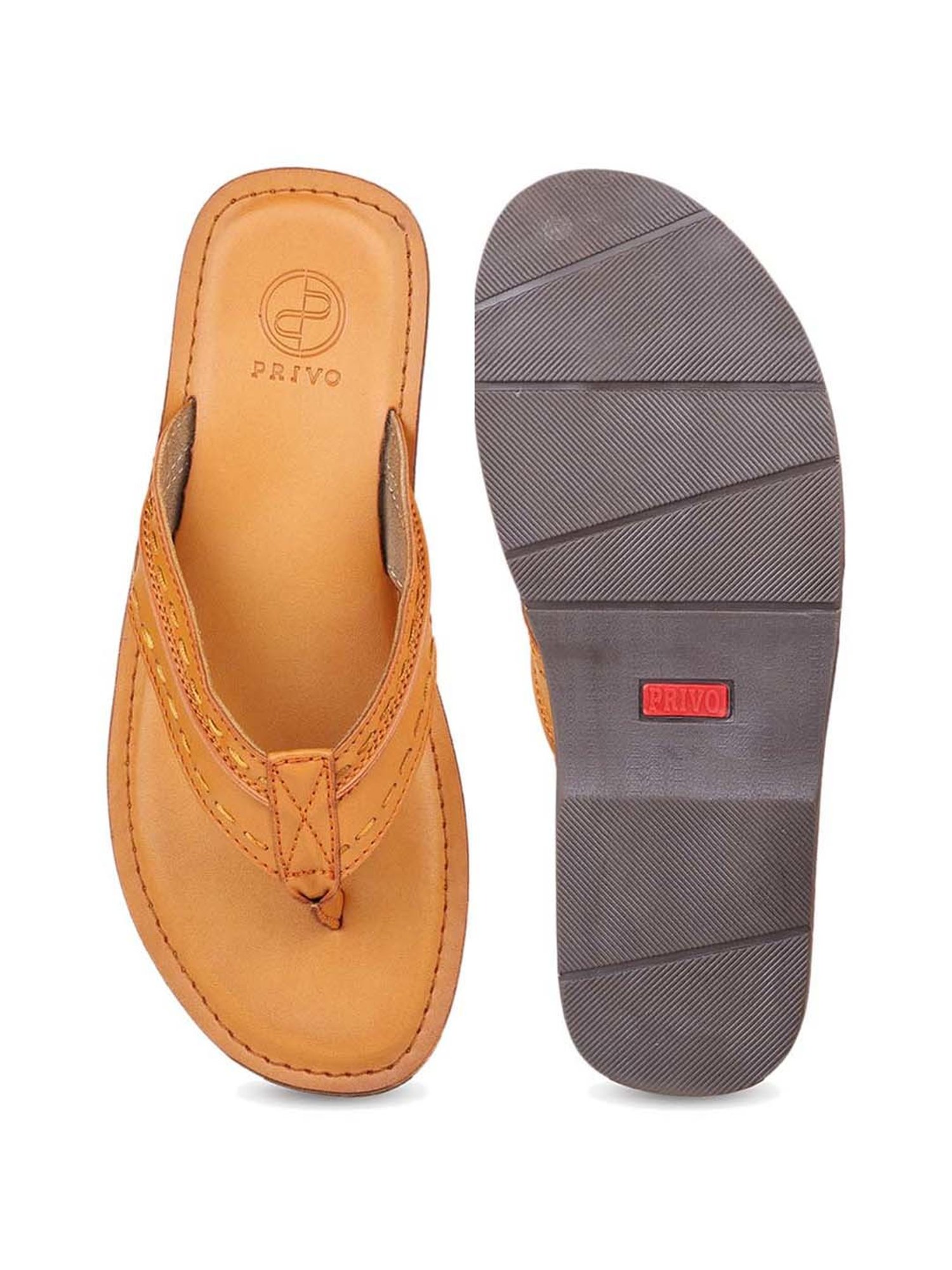 Privo by Inc.5 Men's Tan Thong Sandals