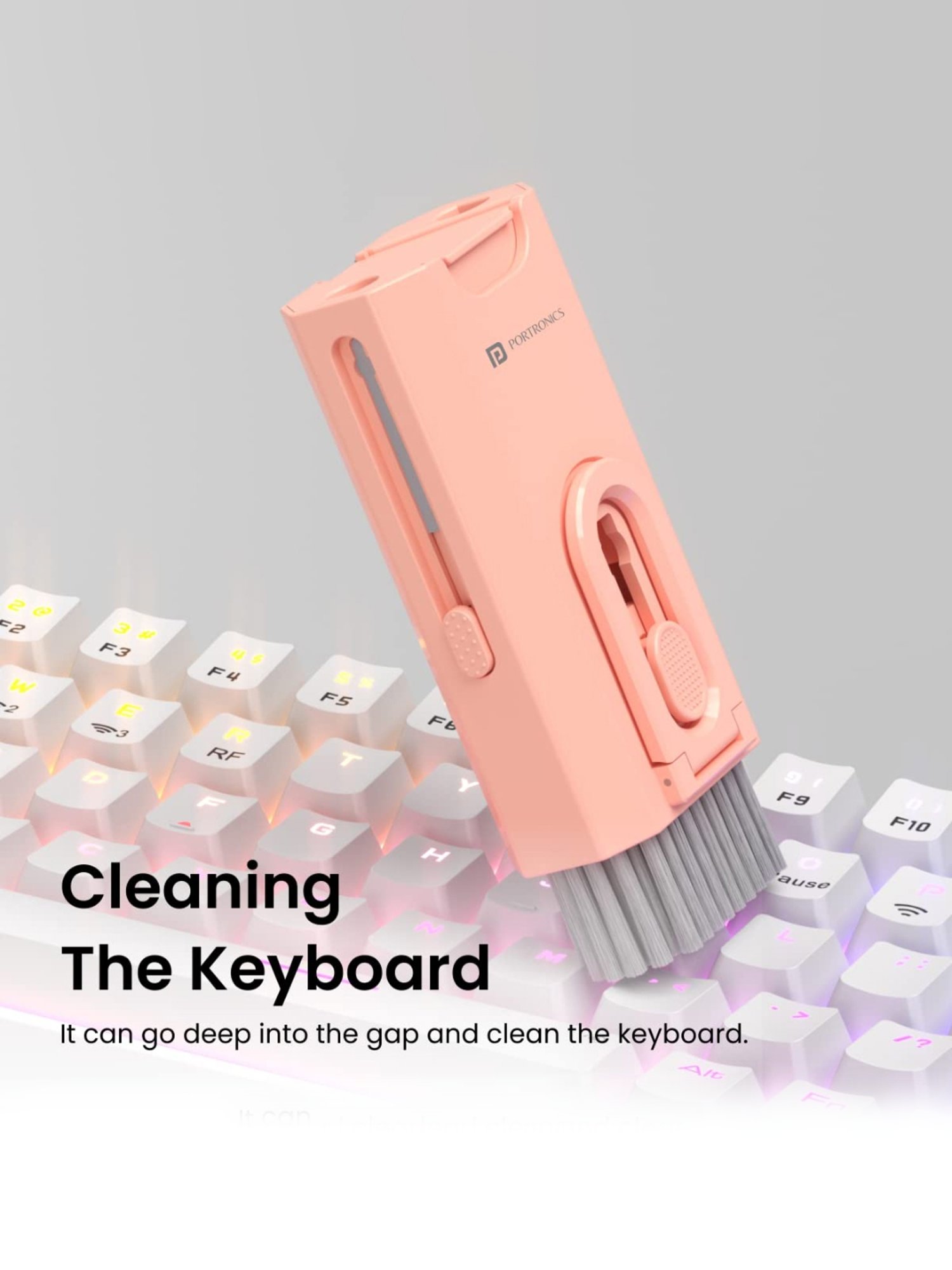 GRIPP 4 in 1 Professional Screen Cleaner Kit Includes Screen Cleanser Spray 150ml (Blue)