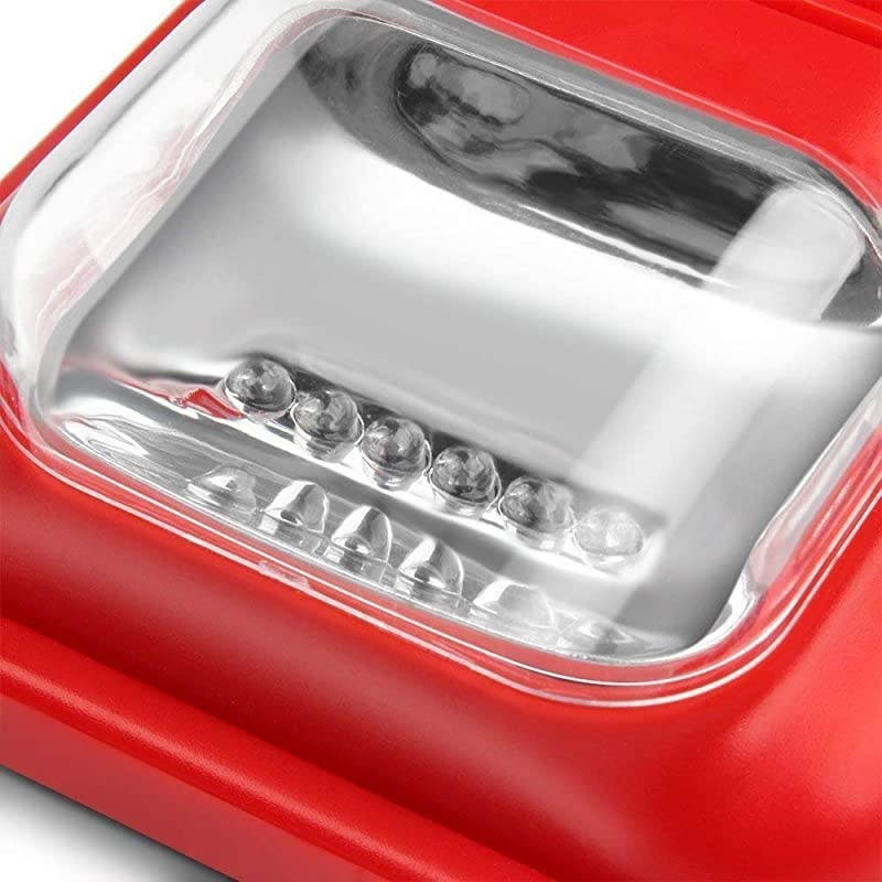 Fire Alarm Siren Strobe,Alarm SIiren Horn Home Security Safe System for House, Office, Hotel etc First Aid Emergency Situation