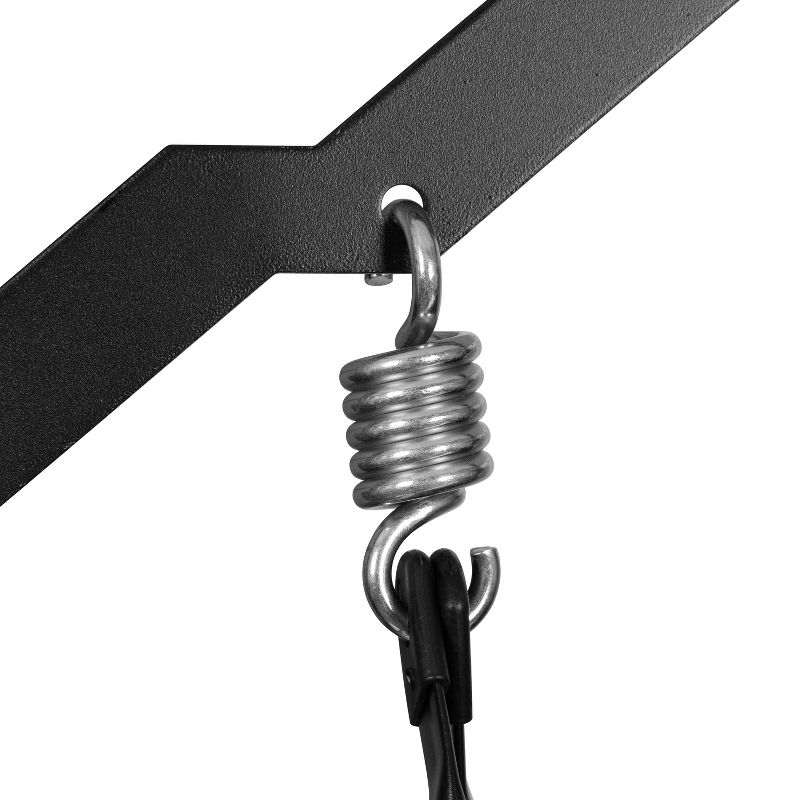 La Siesta HAL21-1 Habana Organic Cotton Lounger Comfortable Indoor Outdoor Hammock Chair with Suspension Set and Bamboo Spreader, Nougat