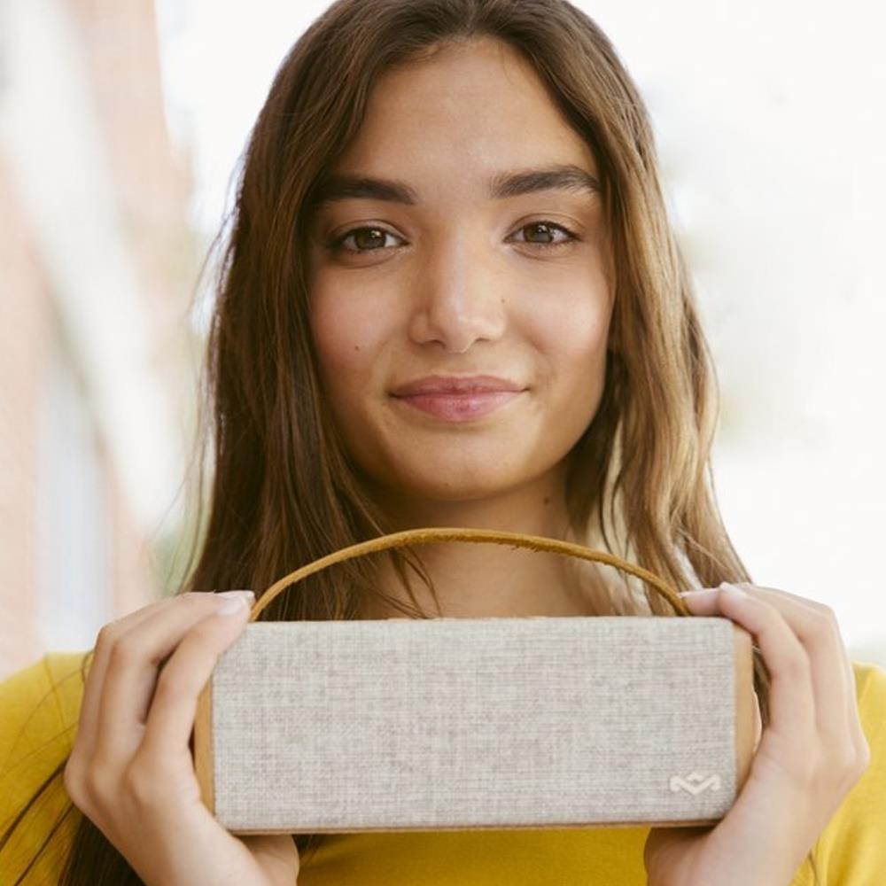 House Of Marley Riddim BT Bluetooth Speaker, Signature Black, EM-JA012-SB