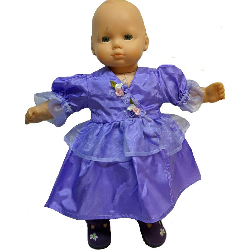 Doll Clothes Superstore Baby Doll Lavender Party Dress