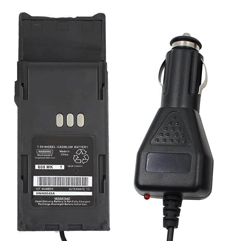 Battery Eliminator Car Vehical Charger for Two Way Radio Motorola HNN9049AR HNN9049B HNN9049 P1225 P1225 LS