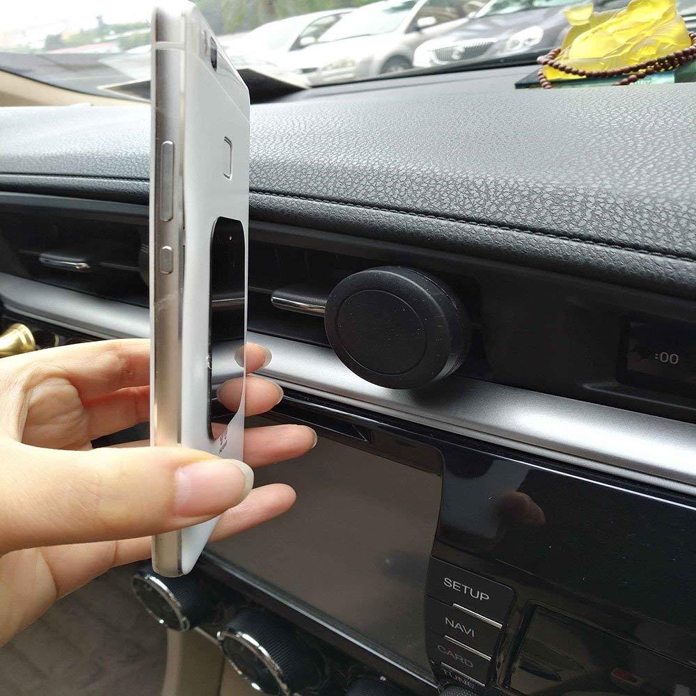 Uuustar Metal Plates for Magnetic Mount, 8PACK Metal Plates with Full Adhesive for Magnetic Car Mount Phone Holder