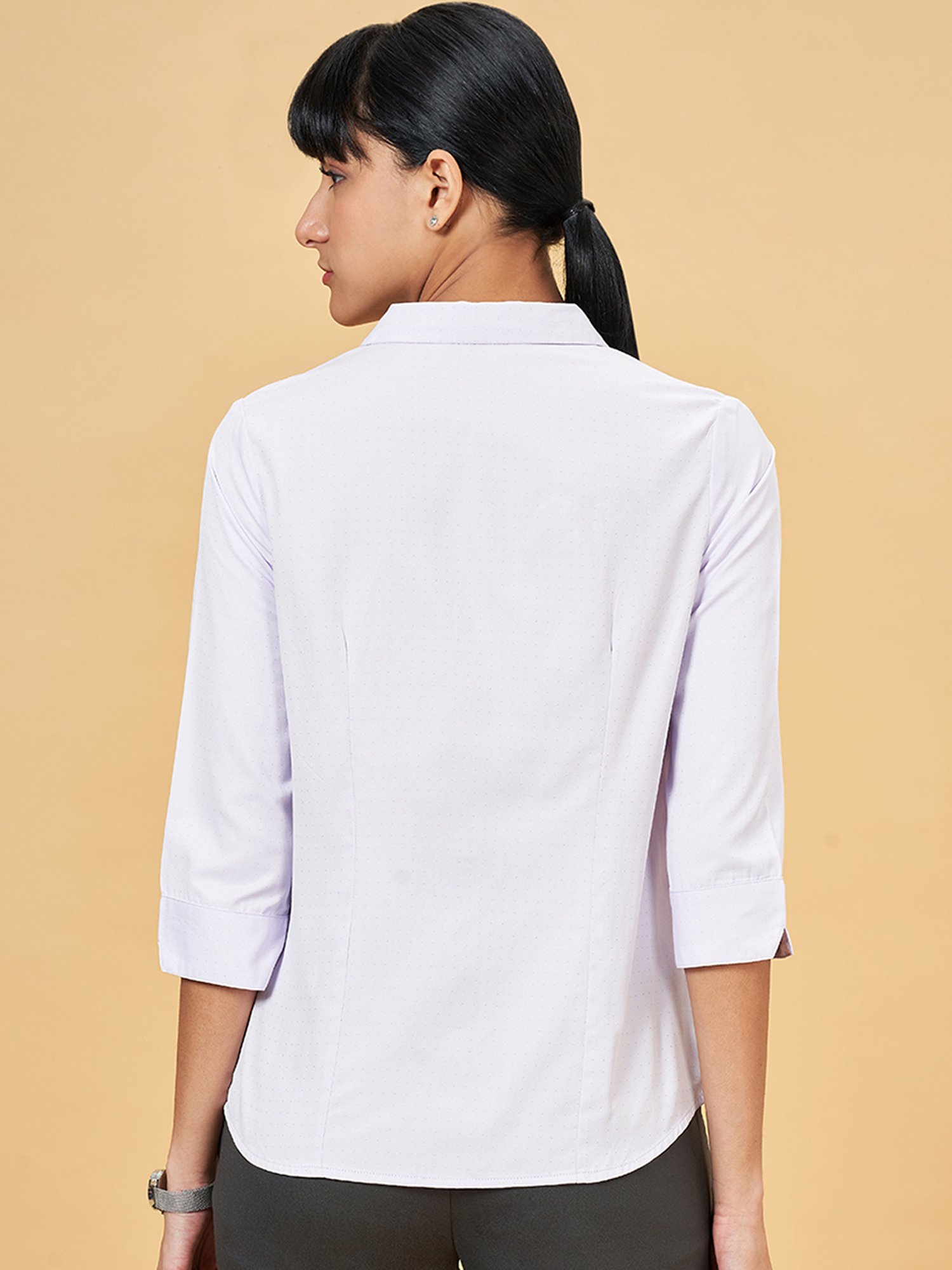 Style Quotient Brown Regular Fit Formal Shirt