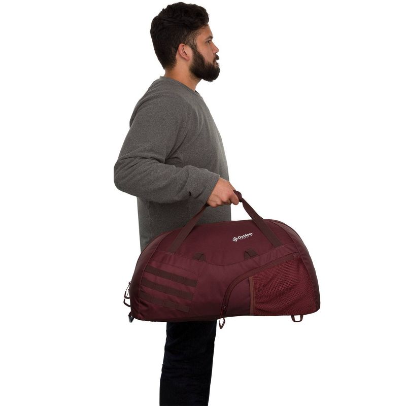 Outdoor Products 10.8" Silverwood Convertible Duffel Backpack - Brown