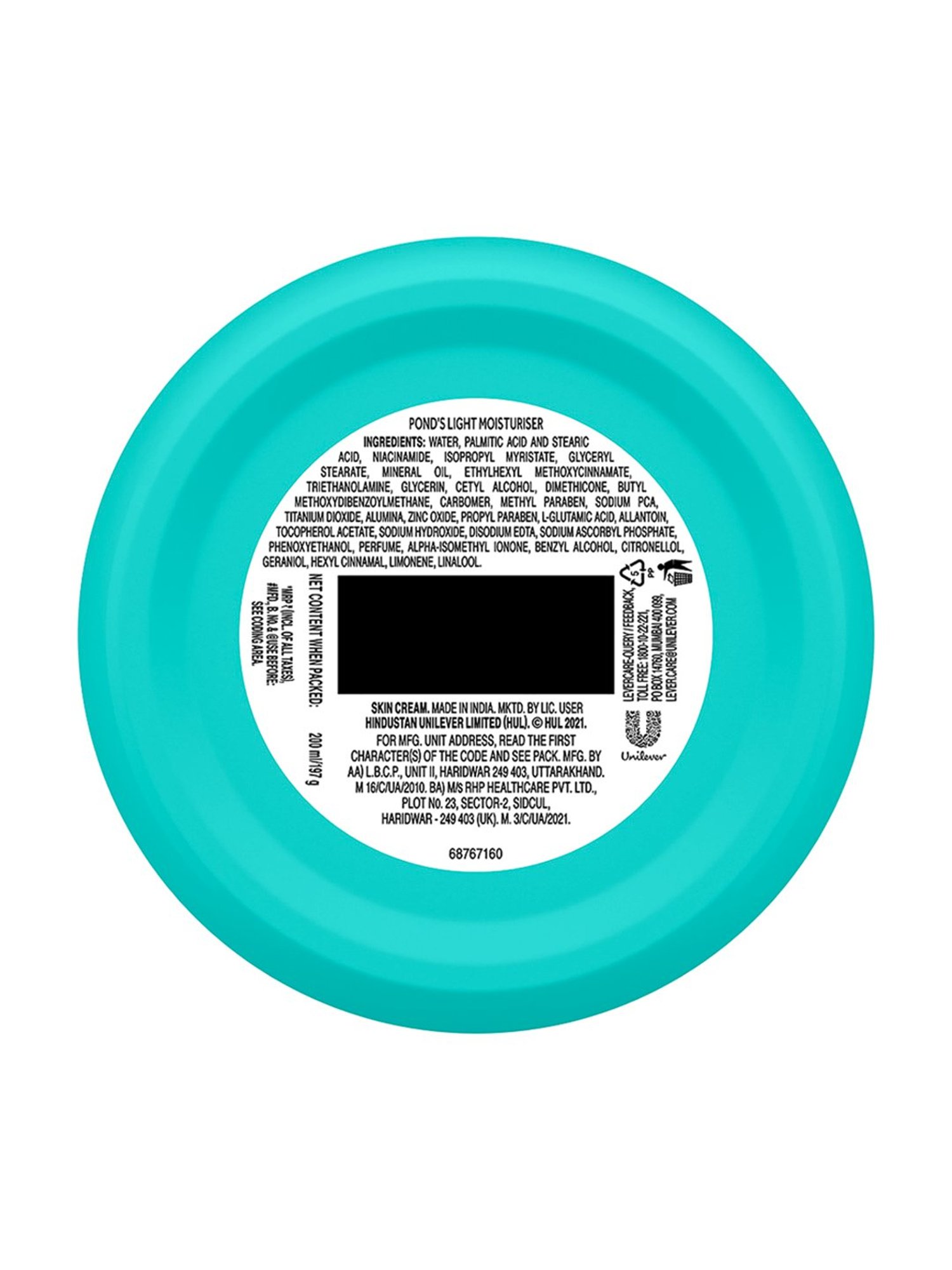 POND'S Light Moisturiser - 200 ml