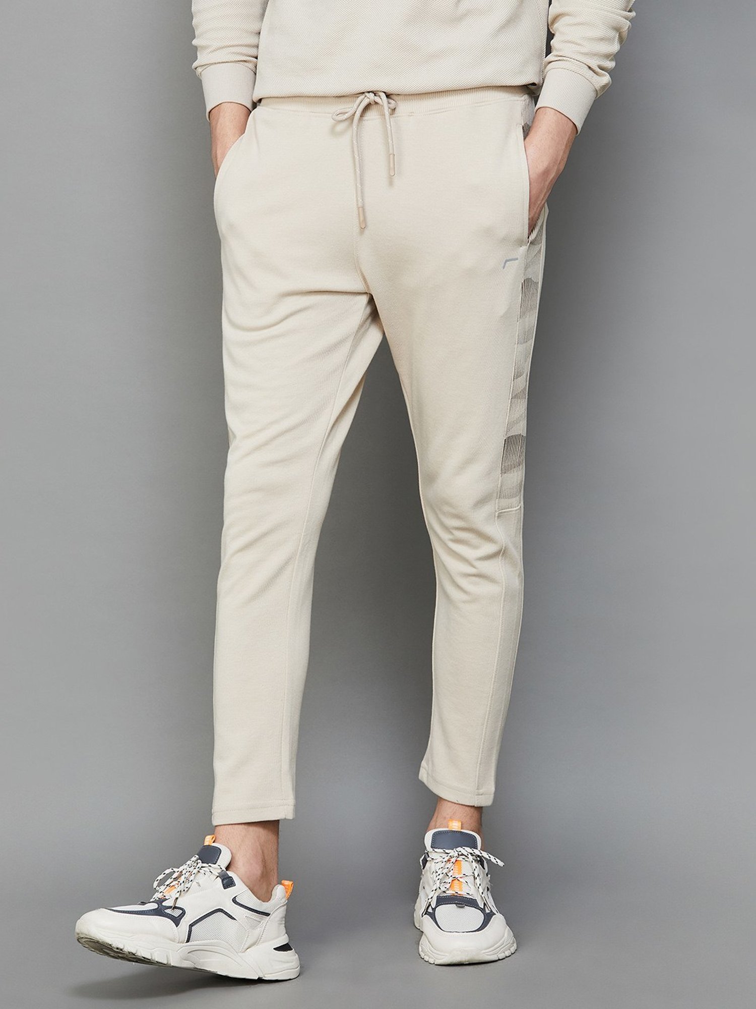 Parx Black Jogger Fit Joggers