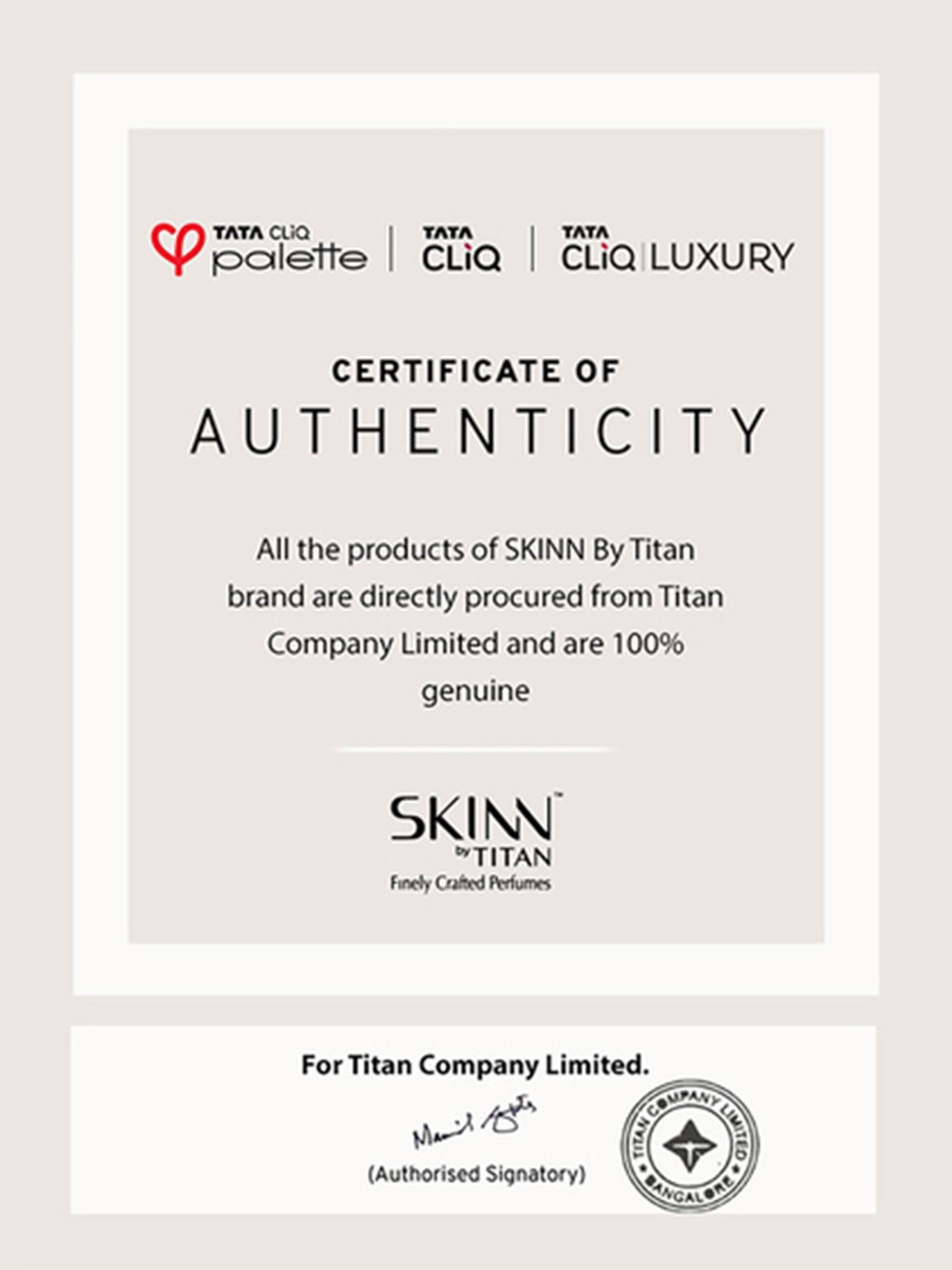 Skinn by Titan Raw Eau de Parfum for Men - 50 ml