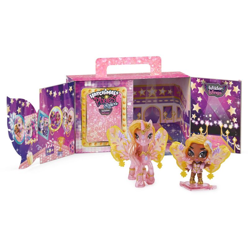 Hatchimals Pixies Riders Wing Bling Unicorn