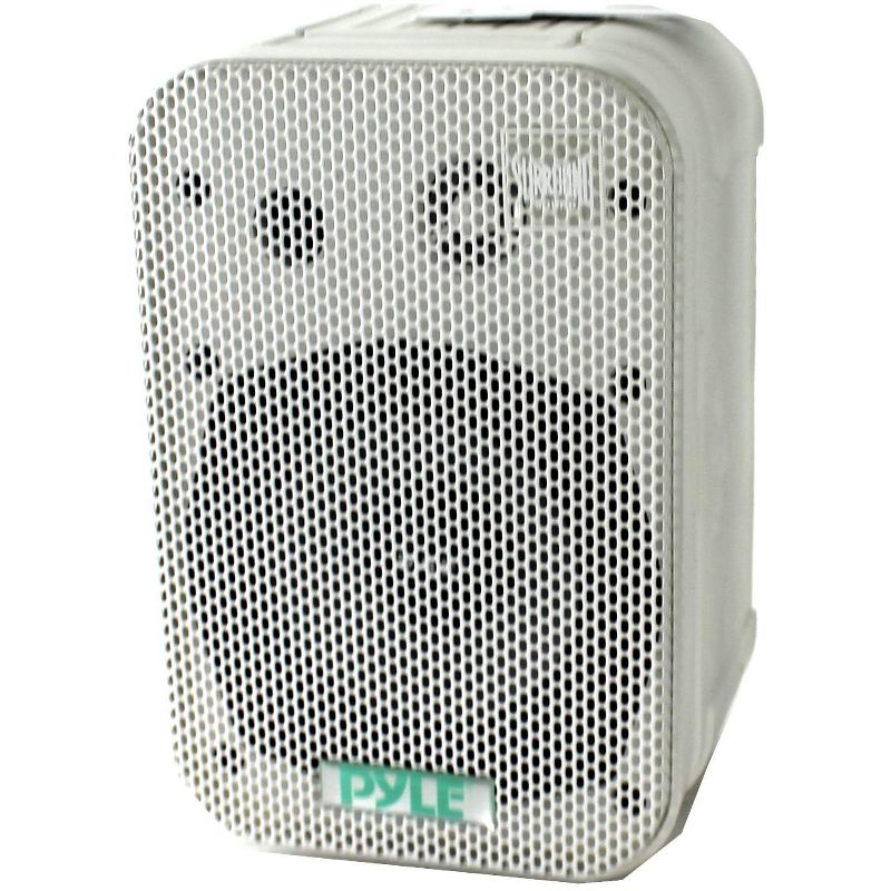 Pyle PDWR40W 5.25" White Indoor/Outdoor Waterproof Home Theater Speakers, 2 Pair