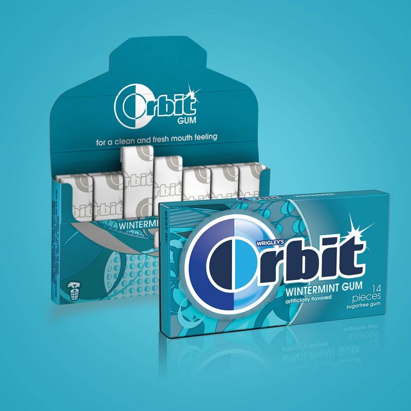Orbit Wintermint Sugarfree Gum -14 sticks/3pk