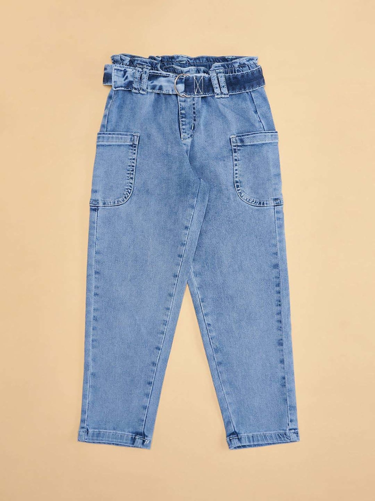 Pantaloons Junior Blue Regular Fit Jeans