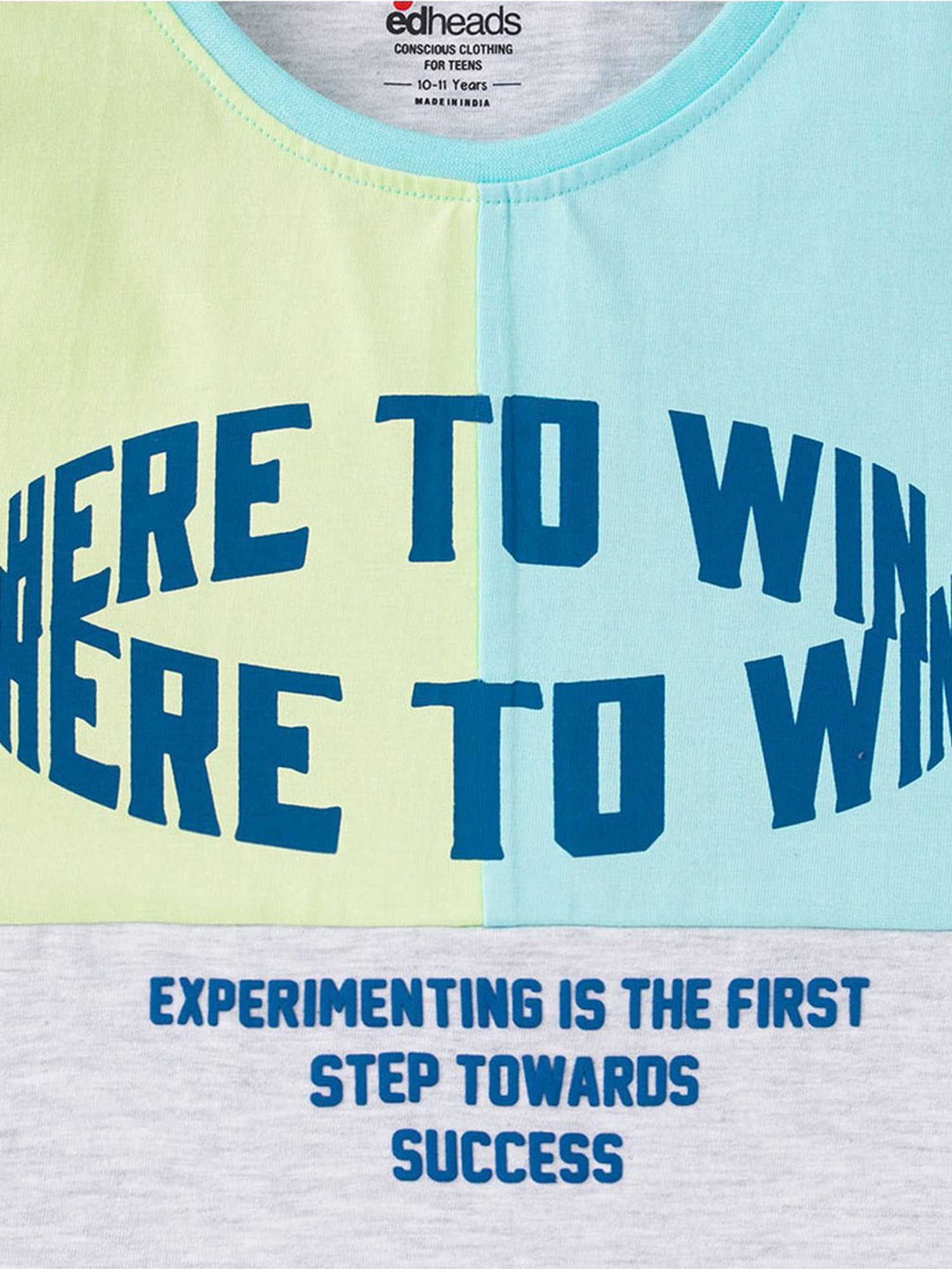 Edheads Kids Multicolor Cotton Printed T-Shirt