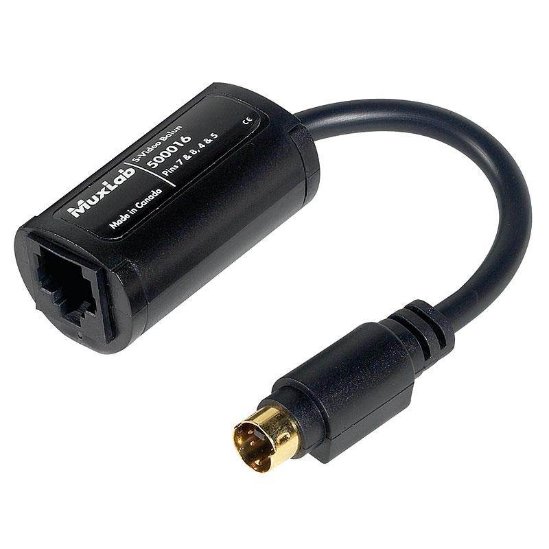 S-Video Balun for Cat. 5 Cable