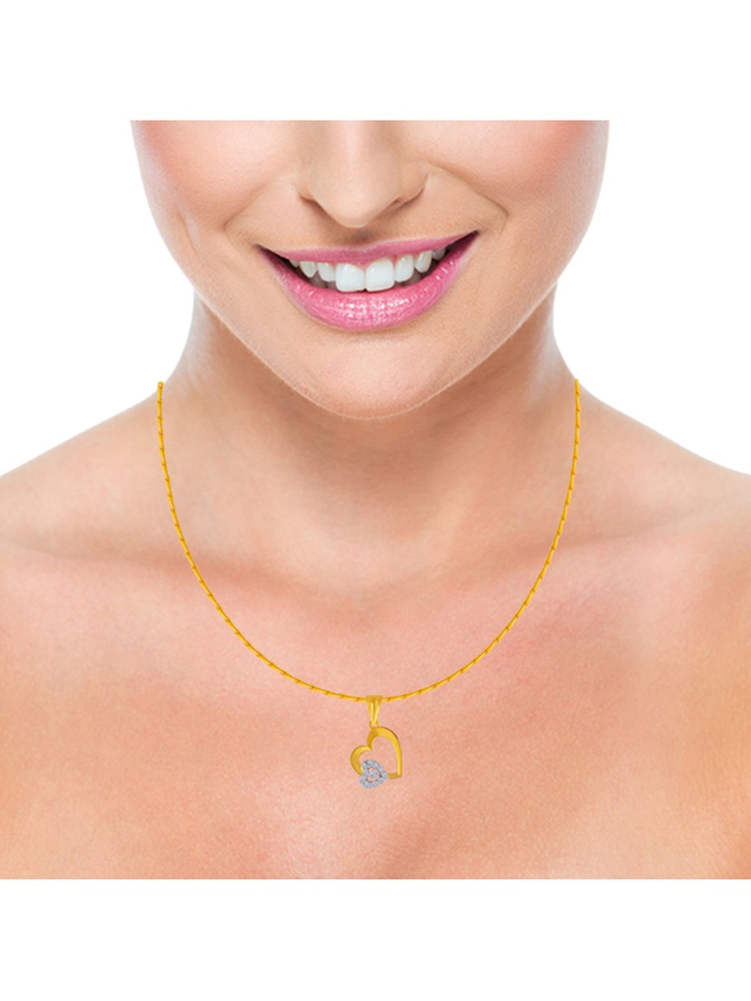 P.C. Chandra Jewellers 14 kt Gold Pendant