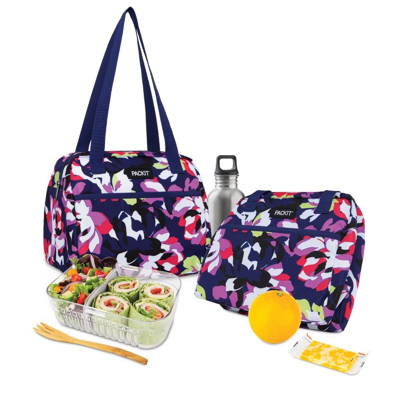 Packit Freezable Hampton Lunch Bag - Bright Floral