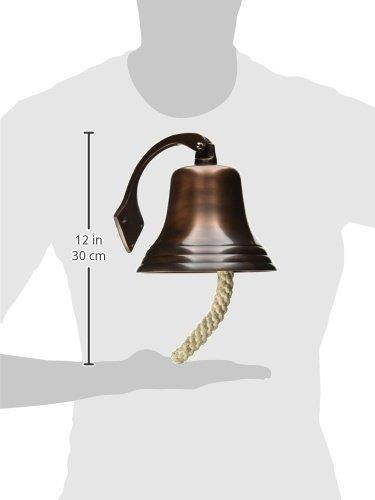 Aluminum Bell Antique Copper Finish 7"