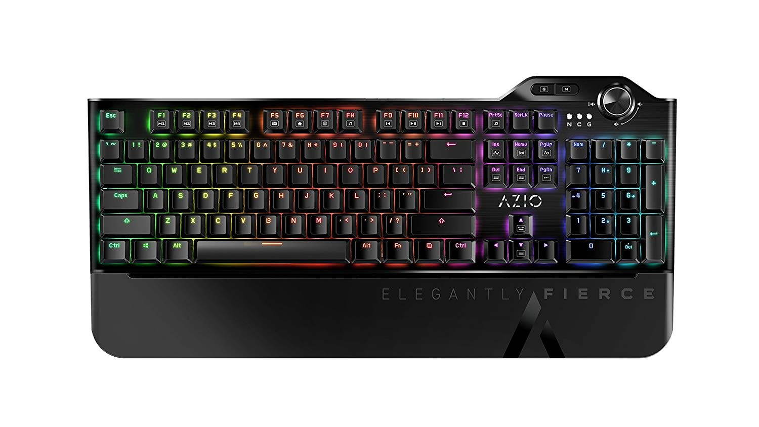 Azio MGK L80 Mechanical Gaming Keyboard (Brown K-Switch/RGB Backlight) MGK-L80-01