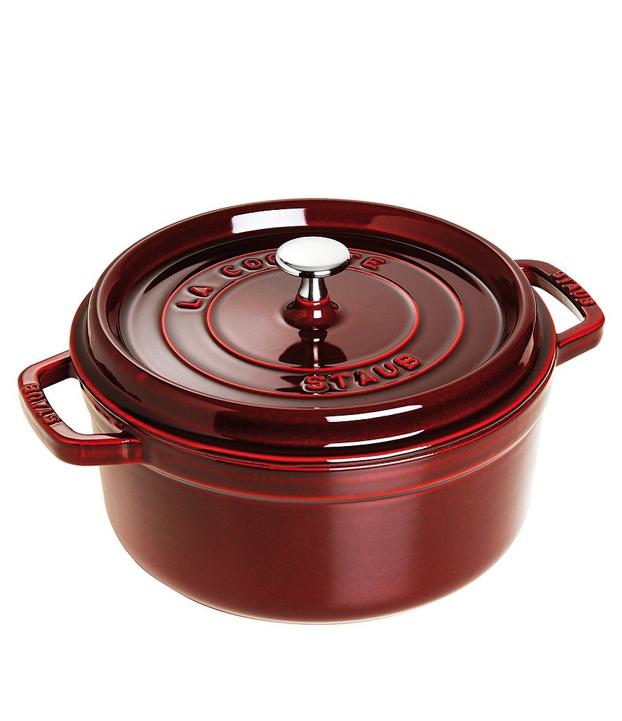 Staub Cast Iron 4 Qt Round Cocotte