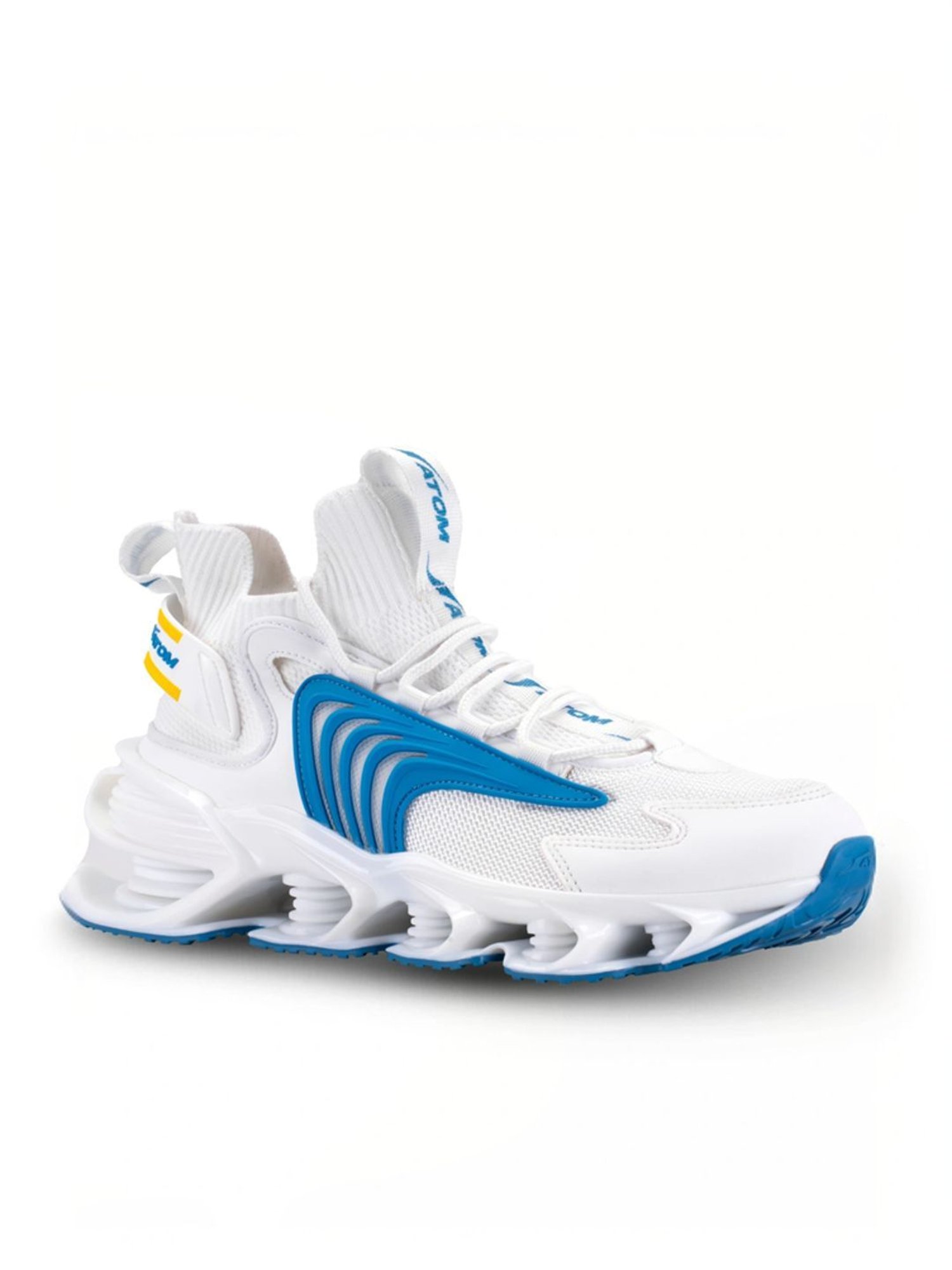 Atom Men's Spring Edge Alpha 1 White Running Shoes