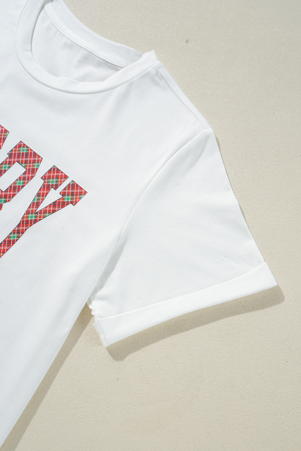 White MERRY mama Christmas Fashion Graphic T Shirt