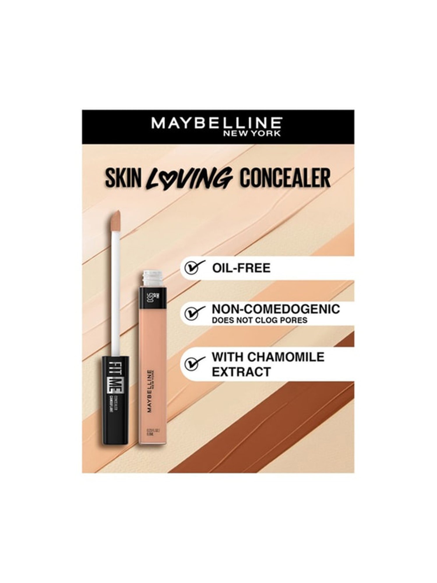 Maybelline New York Fit Me Concealer 35 Deep - 7 ml