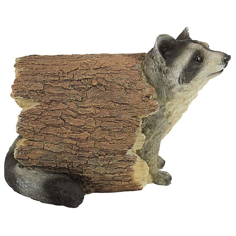 Design Toscano Bandit, The Raccoon Statue - Black