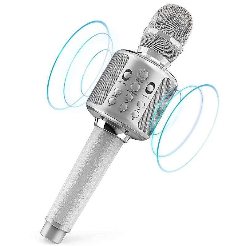 Mini Portable Vocal/Instrument Microphone For Mobile phone laptop Notebook Apple iPhone Sumsung Android With Holder Clip - Pink