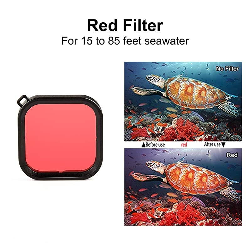 Case for DJI OSMO Action Camera Accessories, Housing Case Protective Shell with Anti Fog Inserts Suitable for Underwater Diving Photography 200FT/61M