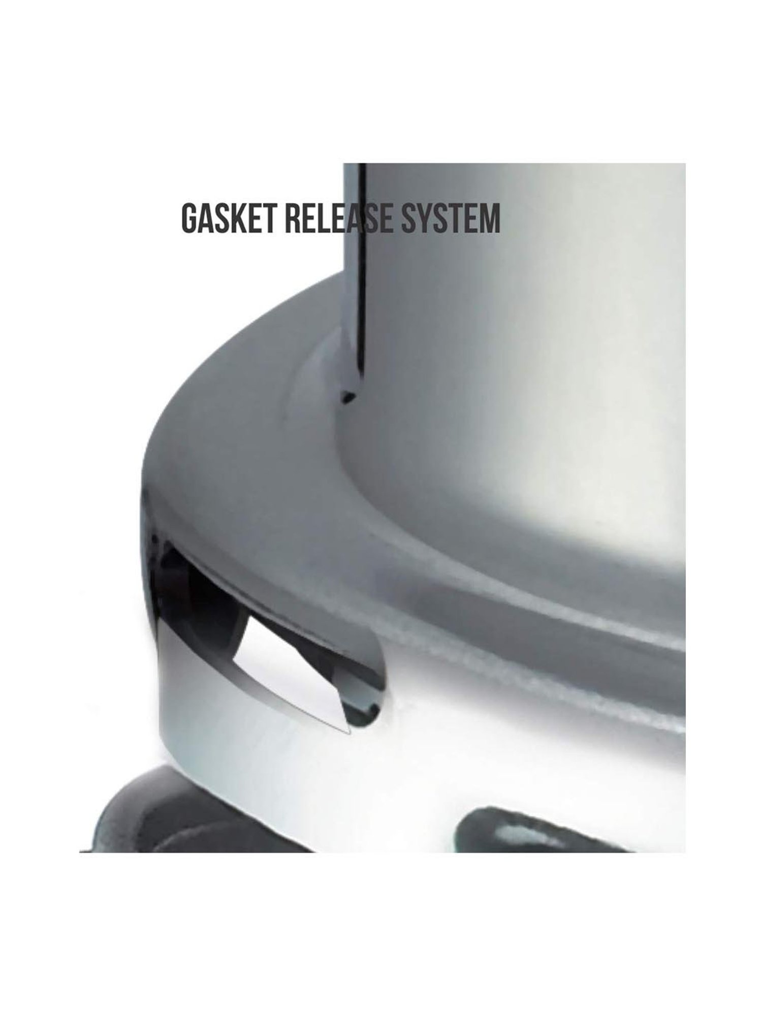 Pigeon Silver Stainless steel Pressure Cooker (10 L)