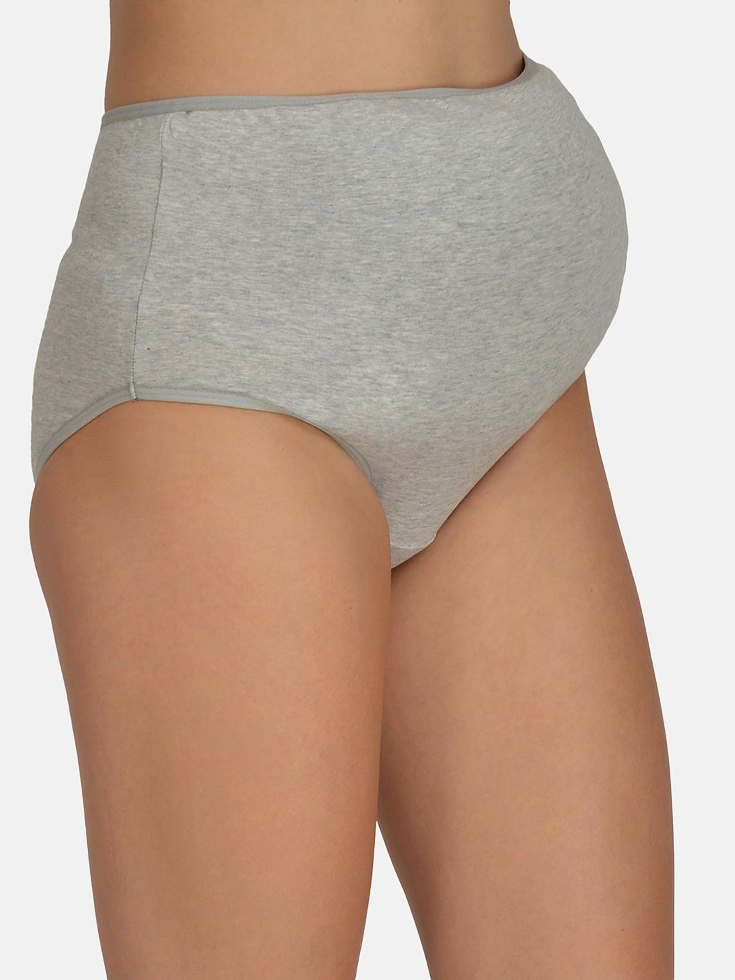 Mod & Shy Light Grey Maternity Panty